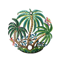 Load image into Gallery viewer, Green Palm Trees Oil Drum Top