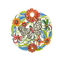 Load image into Gallery viewer, Butterfly Oil Drum Top Wall Art