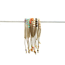 Load image into Gallery viewer, Jameson Macrame Bracelet- Red