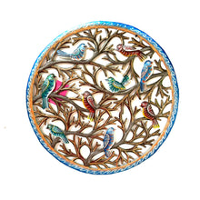 Load image into Gallery viewer, Blue and Bronze Birds in Tree