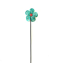 Load image into Gallery viewer, Turquoise 3-D Garden Stake