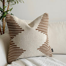 Load image into Gallery viewer, Tehran Pillow Cover – Neutral Kilim Inspired Boho Throw Pillow