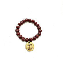 Load image into Gallery viewer, Ceramic Coin Bracelet - I Have A Dream