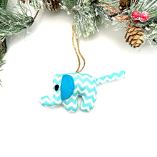 Load image into Gallery viewer, Elephant Ornament- Chevron