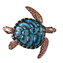 Load image into Gallery viewer, Brown and Blue Sea Turtle