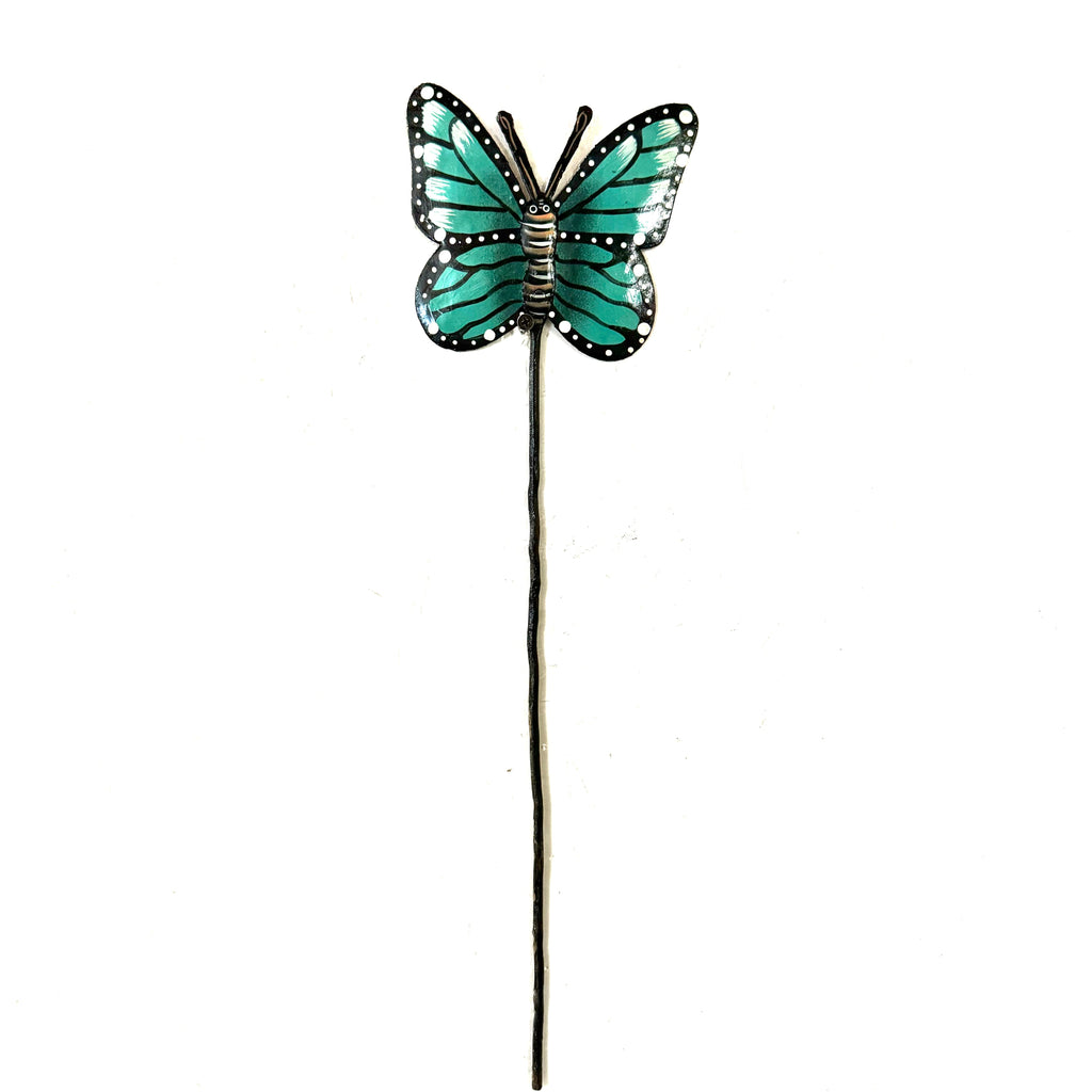 Espwa Teal Butterfly Garden Stake