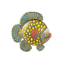 Load image into Gallery viewer, Medium Orilien Fish- Yellow &amp; Blue
