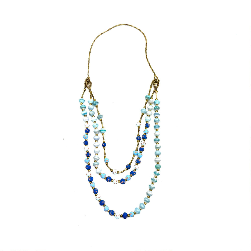 Hadassah Necklace- Blue