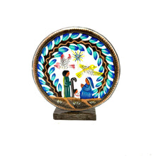 Load image into Gallery viewer, Round Painted Standing Nativity