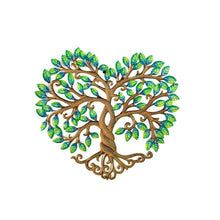 Load image into Gallery viewer, Medium Orly Green Heart Tree of Life