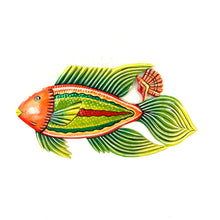 Load image into Gallery viewer, Swishy Fish- Orange/ Green