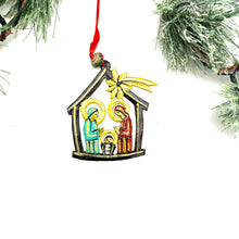 Load image into Gallery viewer, Halo Nativity Ornament