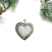 Load image into Gallery viewer, Glitter Heart Ornament