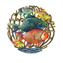 Load image into Gallery viewer, Colorful Fish Round
