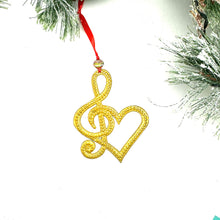 Load image into Gallery viewer, Love For Music Ornament