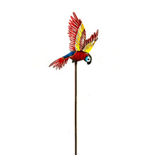 Load image into Gallery viewer, Tropical Red Bird Garden Stake