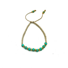 Load image into Gallery viewer, Jameson Macrame Bracelet- Turquoise