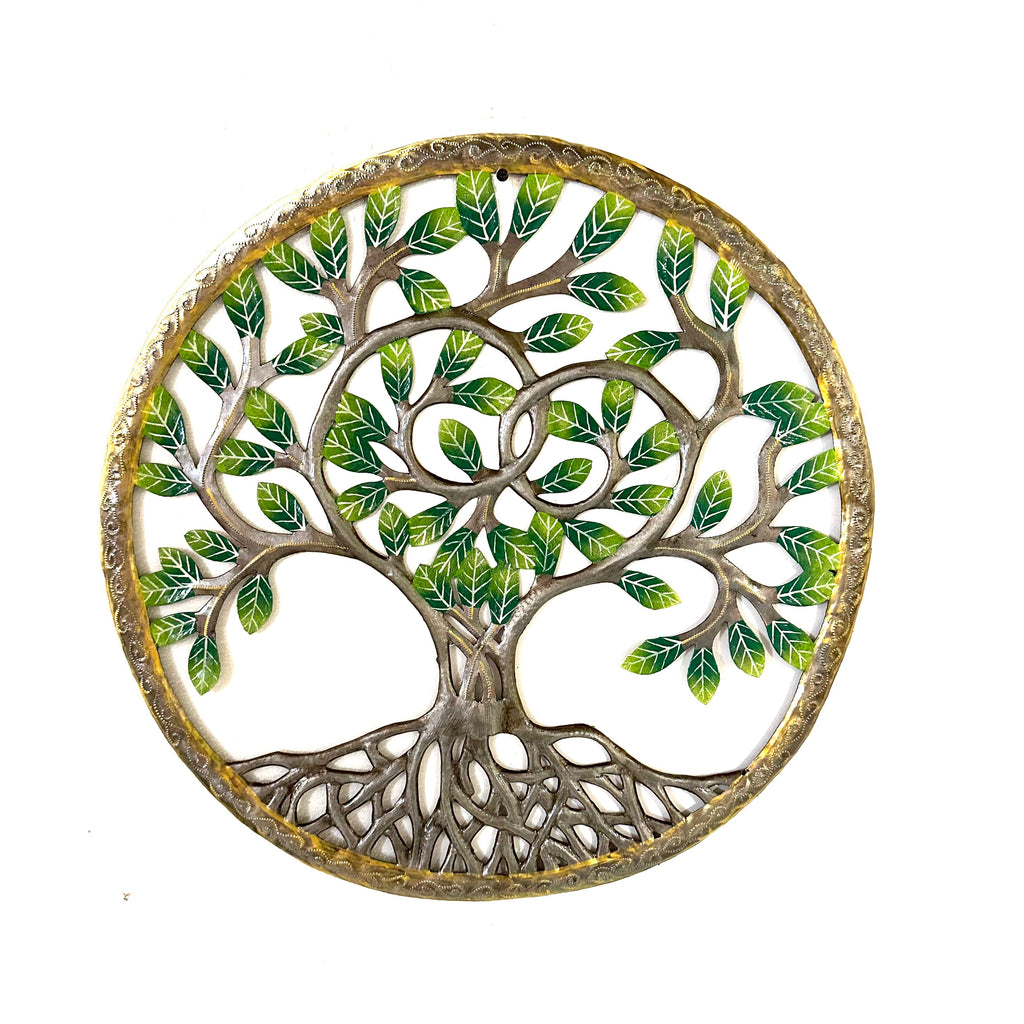 Green Tree of Life with Heart