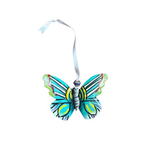 Load image into Gallery viewer, Butterfly Ornament - Turquoise/ Green