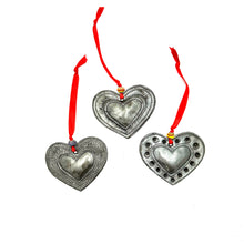 Load image into Gallery viewer, Heart Ornaments (Set of 3)