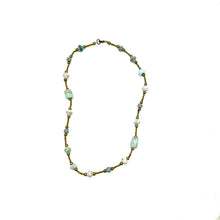 Load image into Gallery viewer, Haitian Signature Necklace - Baby Blue