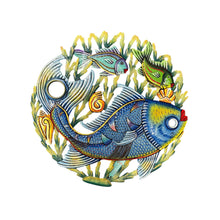 Load image into Gallery viewer, Oil Drum Top Fish Family