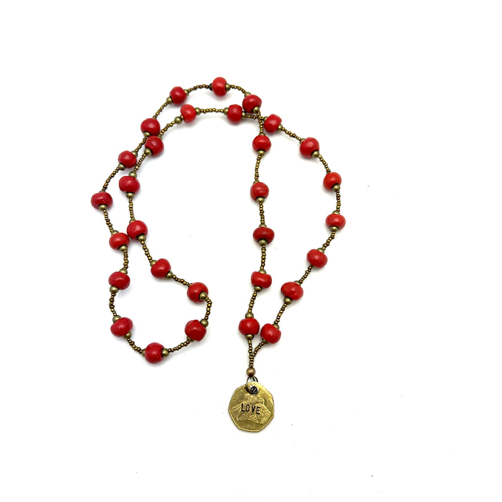 Love Coin Necklace