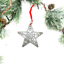 Load image into Gallery viewer, Steel Star Ornament