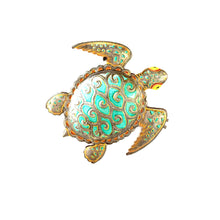 Load image into Gallery viewer, Medium Orilien Turtle- Turquoise