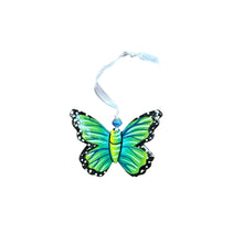 Load image into Gallery viewer, Butterfly Ornament - Green