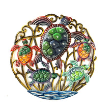 Load image into Gallery viewer, Colorful Turtles Round