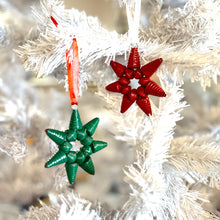Load image into Gallery viewer, 7- Point Cereal Box Star Ornament
