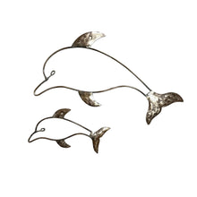 Load image into Gallery viewer, Mama and Baby Dolphin