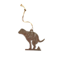 Load image into Gallery viewer, Pooping Pup Ornament
