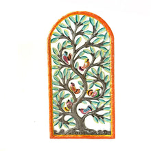 Load image into Gallery viewer, Jumbo Arch Tree of Life with Birds- Orange