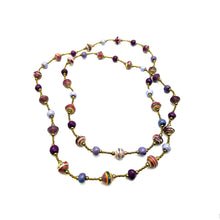 Load image into Gallery viewer, Purple Haitian Signature Necklace