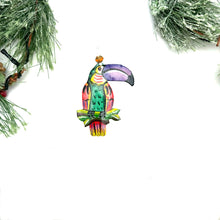 Load image into Gallery viewer, Toucan Bird Ornament