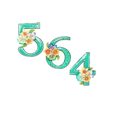 Load image into Gallery viewer, Painted Individual Numbers