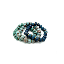 Load image into Gallery viewer, Cool Waters Bracelet Stack