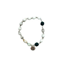 Load image into Gallery viewer, Prayer Bracelet- Teal Glass