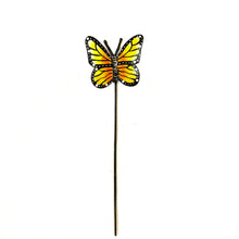Load image into Gallery viewer, Espwa Yellow Butterfly Garden Stake