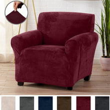 Load image into Gallery viewer, Velvet Stretch Slipcover - Gale Collection