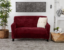 Load image into Gallery viewer, Velvet Stretch Slipcover - Gale Collection