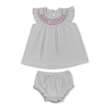 Load image into Gallery viewer, Flutter sleeves baby sister tunic bummies girls outfits