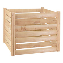 Load image into Gallery viewer, Outdoor 174-Gallon Wooden Compost Bin made from Eco-Friendly Cedar Wood