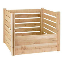 Load image into Gallery viewer, Outdoor 174-Gallon Wooden Compost Bin made from Eco-Friendly Cedar Wood
