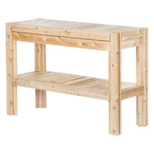 Load image into Gallery viewer, 2 Tier Adjustable Cedar Wood Multipurpose Storage Shelves - Made In USA