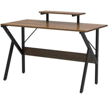 Load image into Gallery viewer, Modern 47-inch Home Office Laptop Computer Desk with Moveable Top Shelf