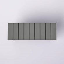 Load image into Gallery viewer, Grey Wood 2-Shelf Shoe Rack Storage Bench For Entryway or Closet