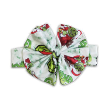 Load image into Gallery viewer, Green face long sleeve shirt skirt kids girls Christmas set